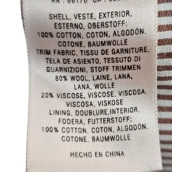 Anthropologie Maeve Womens 4 Corduroy Wool Blend Green Yellow Plaid Mini Skirt - Picture 4 of 10